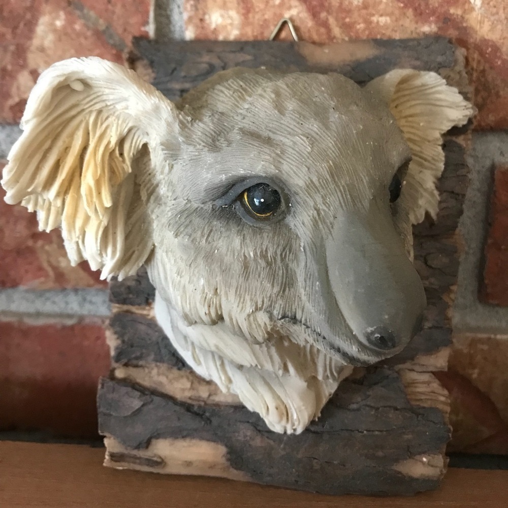Rare Vintage koala Bear Wall Decor Collector